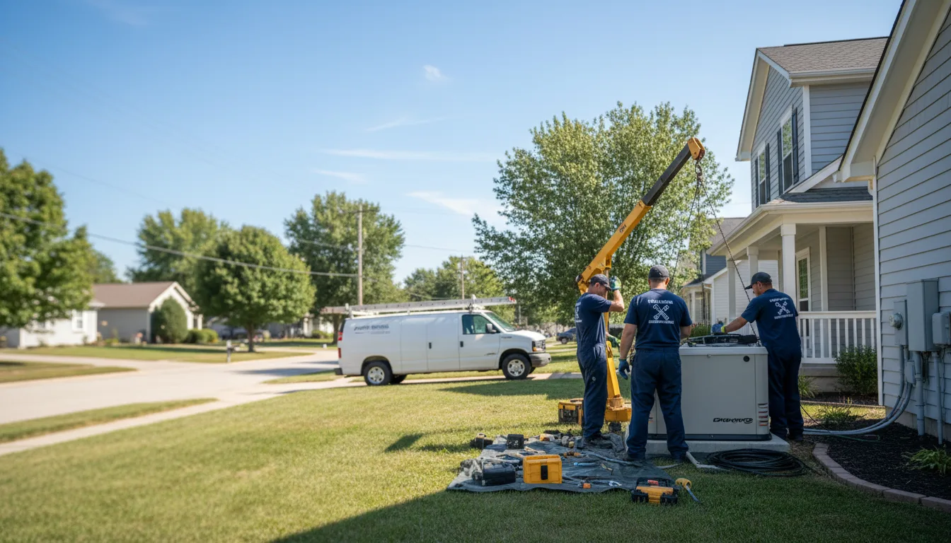 Generator Installation in Satanta, KS near me